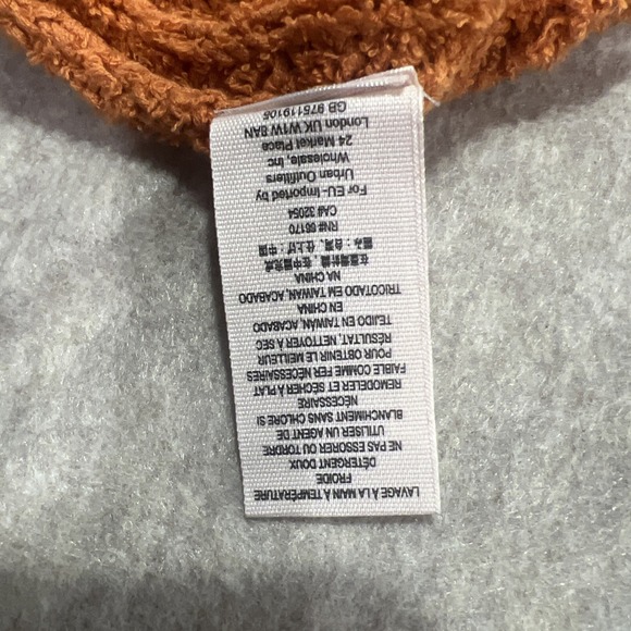 Free People Best Of You Long Sleeve Sunset Orange Sweater M Retail $128 - Picture 12 of 12